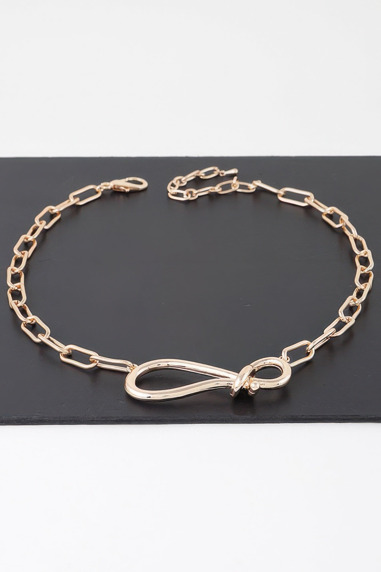 Knotted Up Chain Necklace | Mixtshop LLC