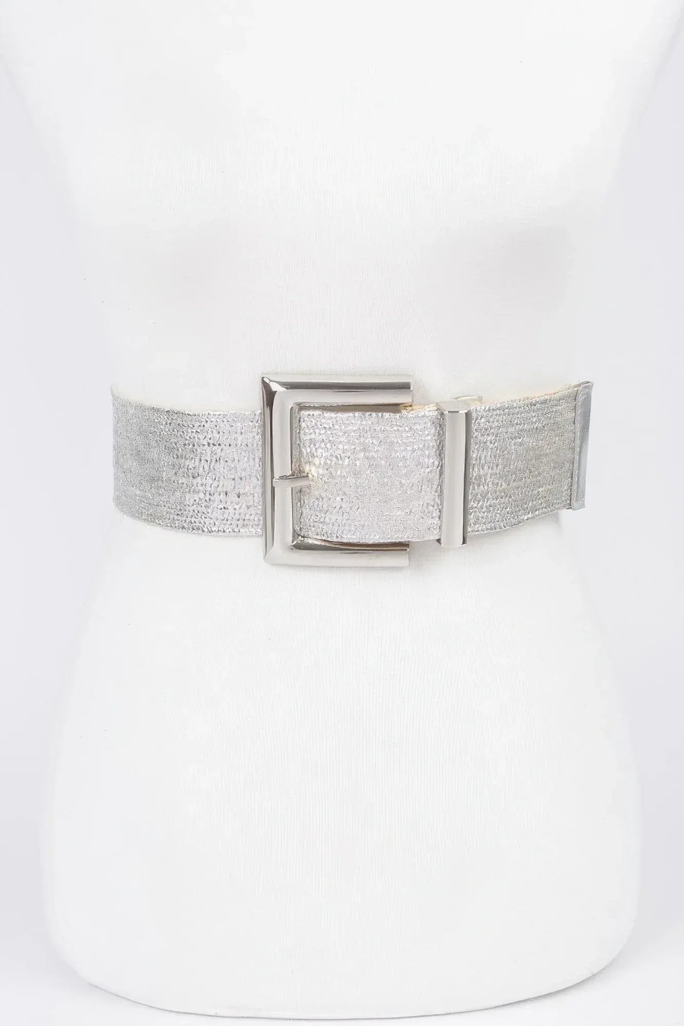 Clear Pvc Metal Buckle Belt | Mixtshop LLC