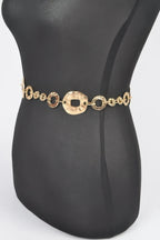 Hammered Metal Chain Belt | Mixtshop LLC