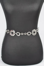 Hammered Metal Chain Belt | Mixtshop LLC