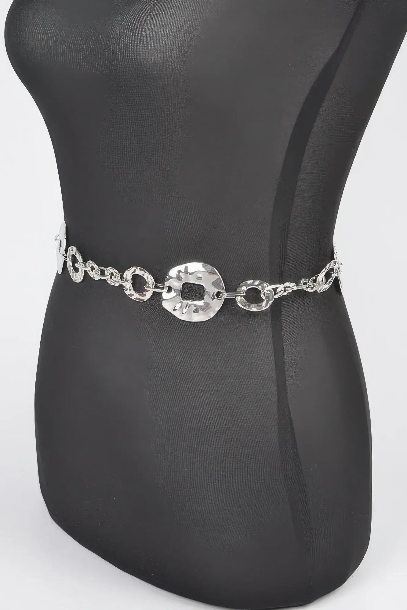 Hammered Metal Chain Belt | Mixtshop LLC