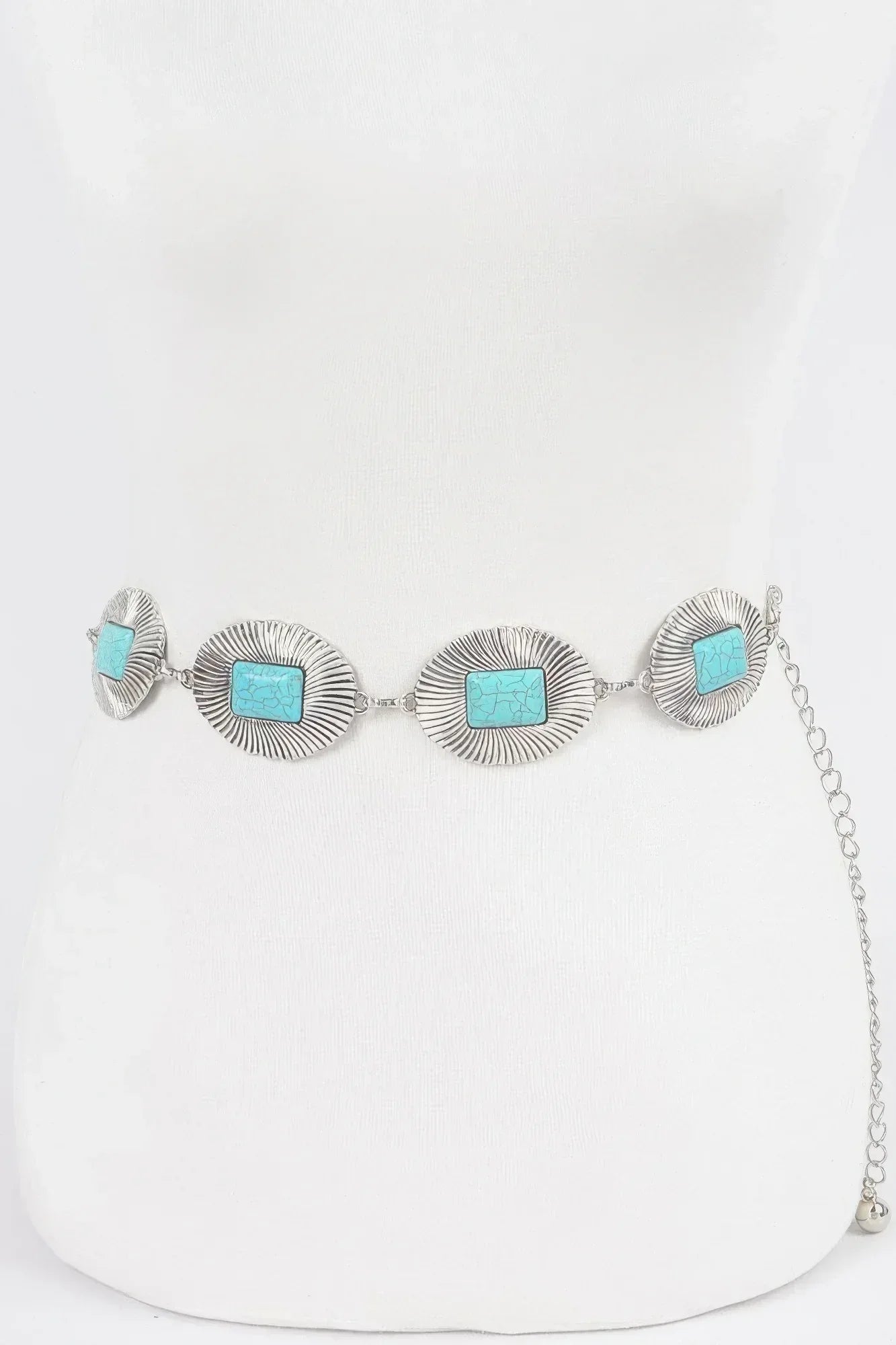 Western Style Metal Chain Belt | Mixtshop LLC Main image