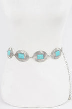 Western Style Metal Chain Belt | Mixtshop LLC