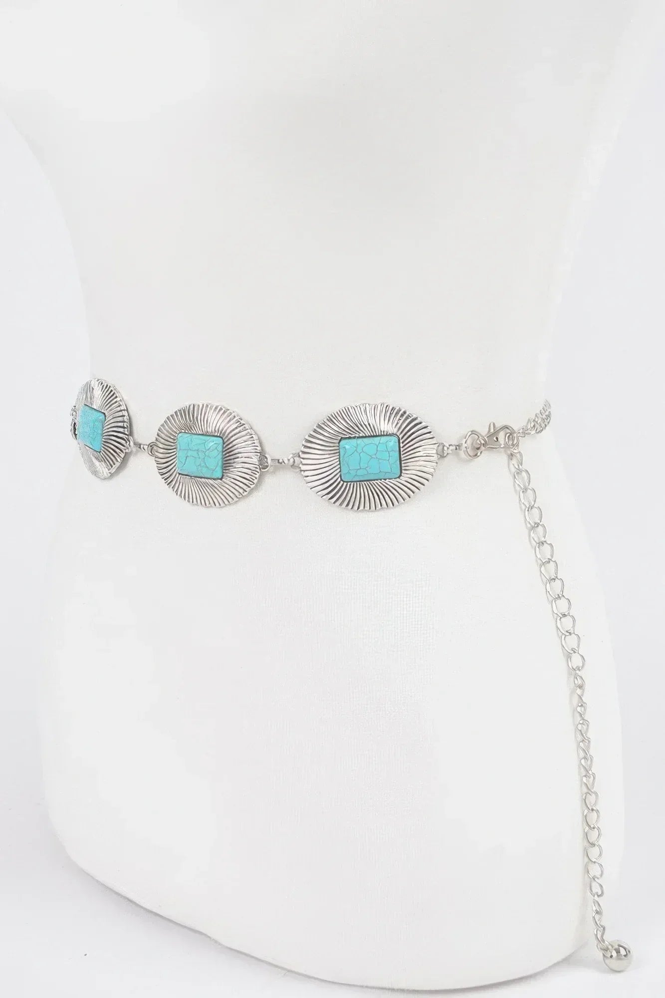 Western Style Metal Chain Belt | Mixtshop LLC