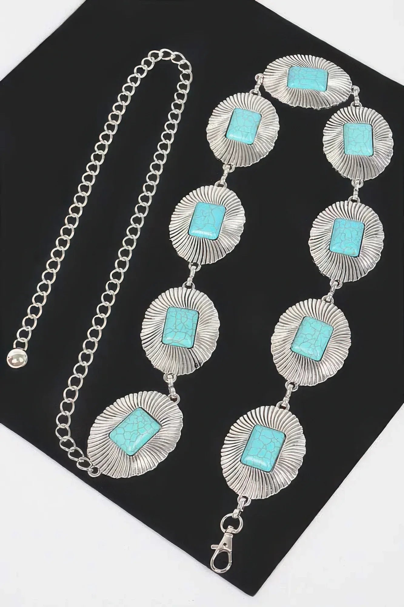 Western Style Metal Chain Belt | Mixtshop LLC