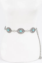 Western Style Metal Chain Belt | Mixtshop LLC