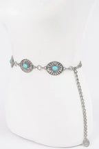 Western Style Metal Chain Belt | Mixtshop LLC