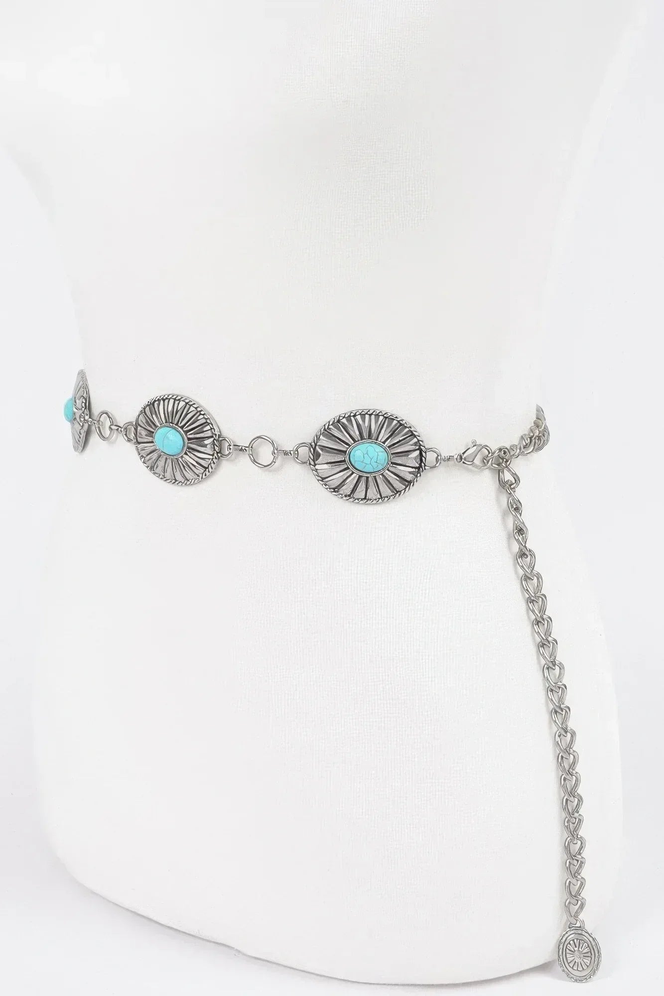 Western Style Metal Chain Belt | Mixtshop LLC