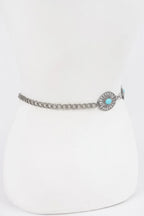 Western Style Metal Chain Belt | Mixtshop LLC