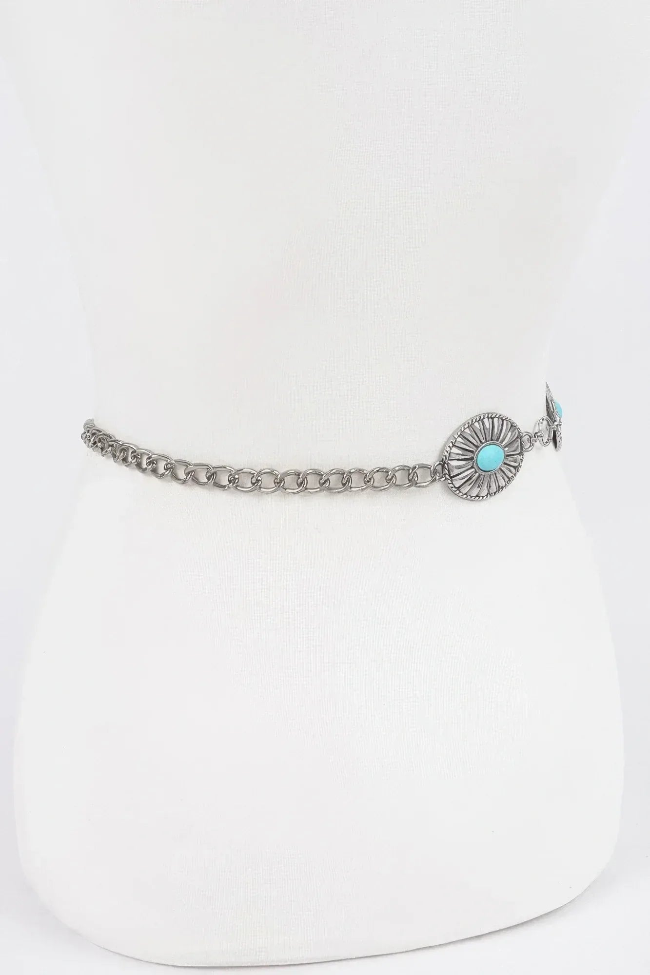 Western Style Metal Chain Belt | Mixtshop LLC