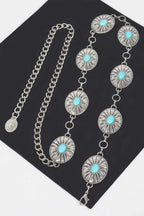 Western Style Metal Chain Belt | Mixtshop LLC