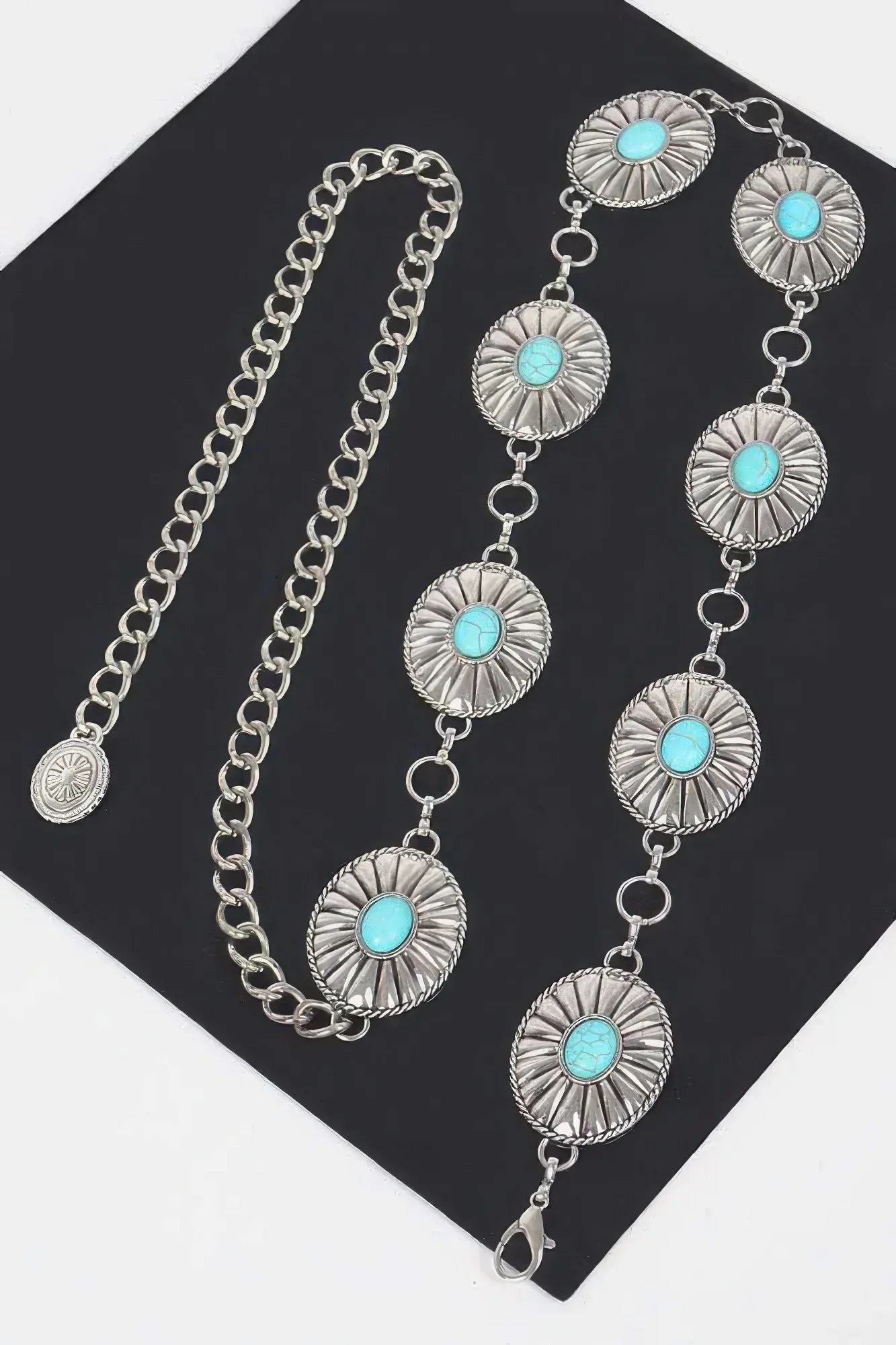 Western Style Metal Chain Belt | Mixtshop LLC
