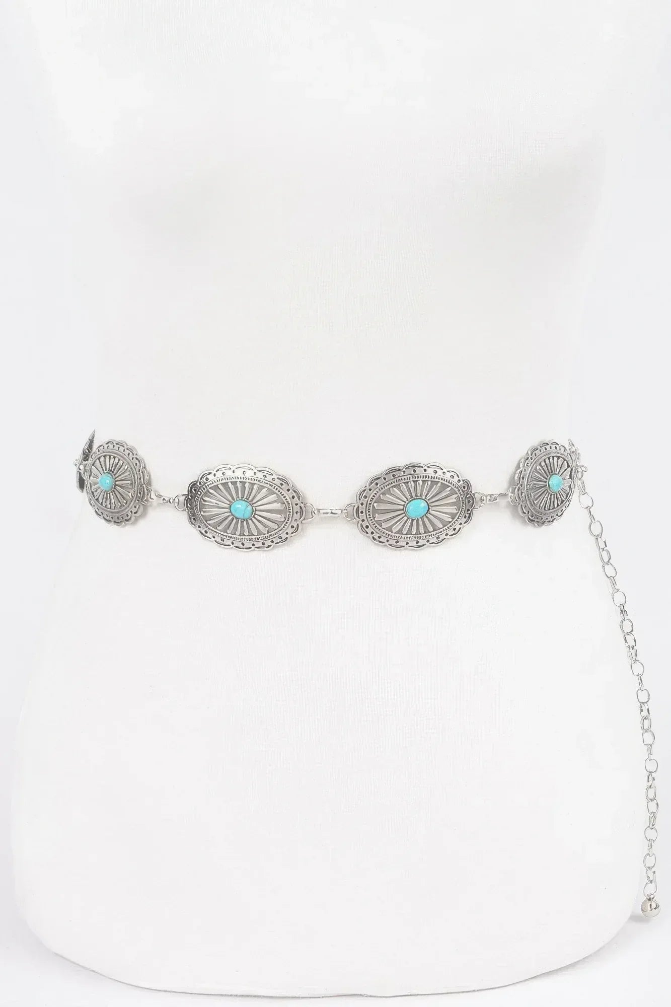 Western Style Metal Chain Belt | Mixtshop LLC