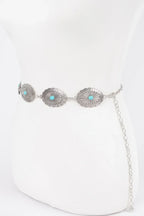 Western Style Metal Chain Belt | Mixtshop LLC