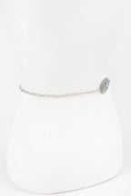 Western Style Metal Chain Belt | Mixtshop LLC