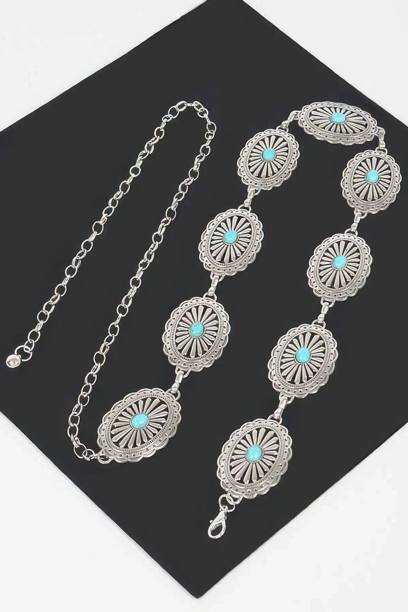 Western Style Metal Chain Belt | Mixtshop LLC