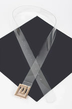Metal Buckle Vegan Belt | Mixtshop LLC