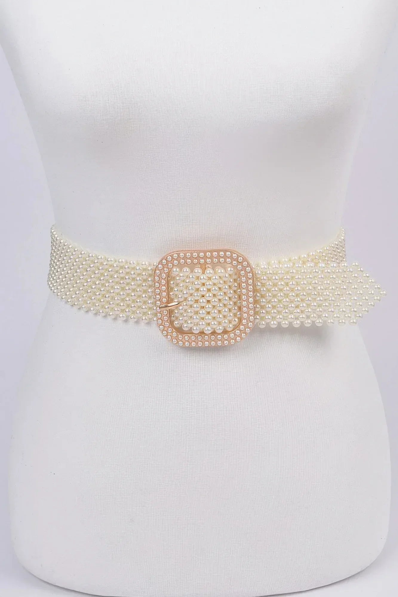 Knitted Pearl Beltt | Mixtshop LLC Main image