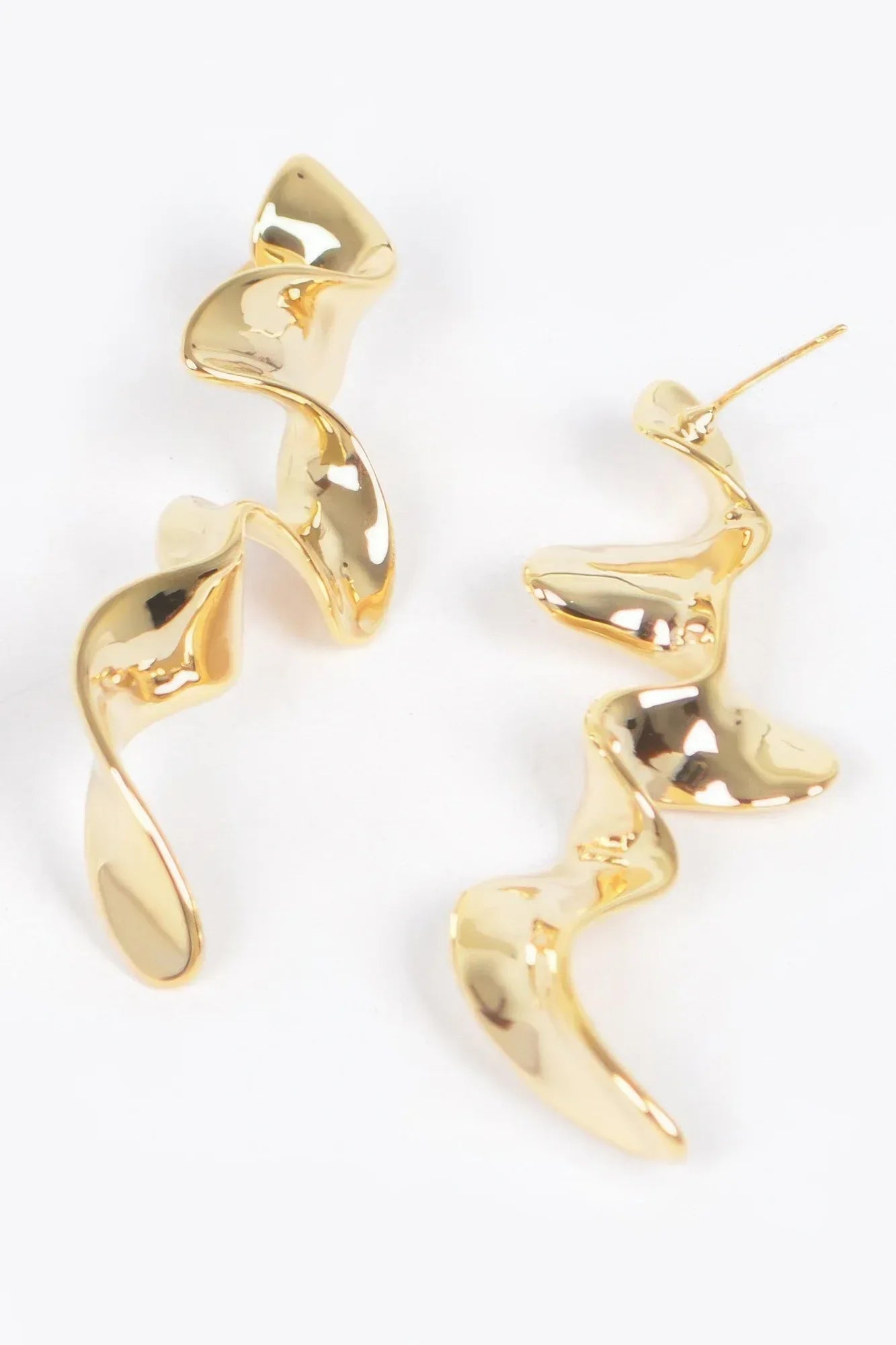 Metal Gold Plated Earring Secondary image