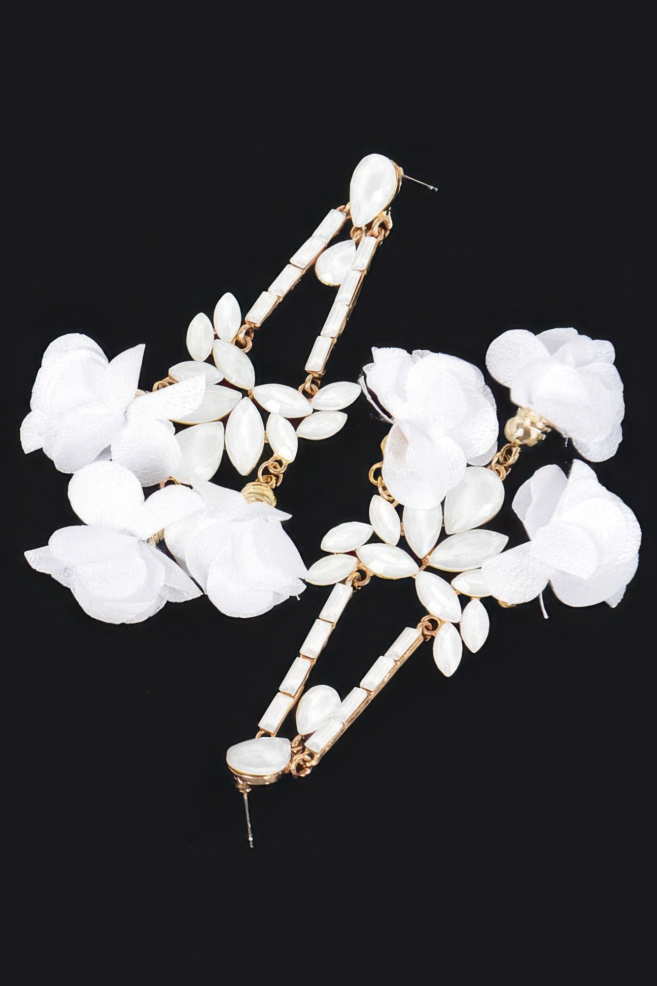 Flower Rhinestone Earring | Mixtshop LLC