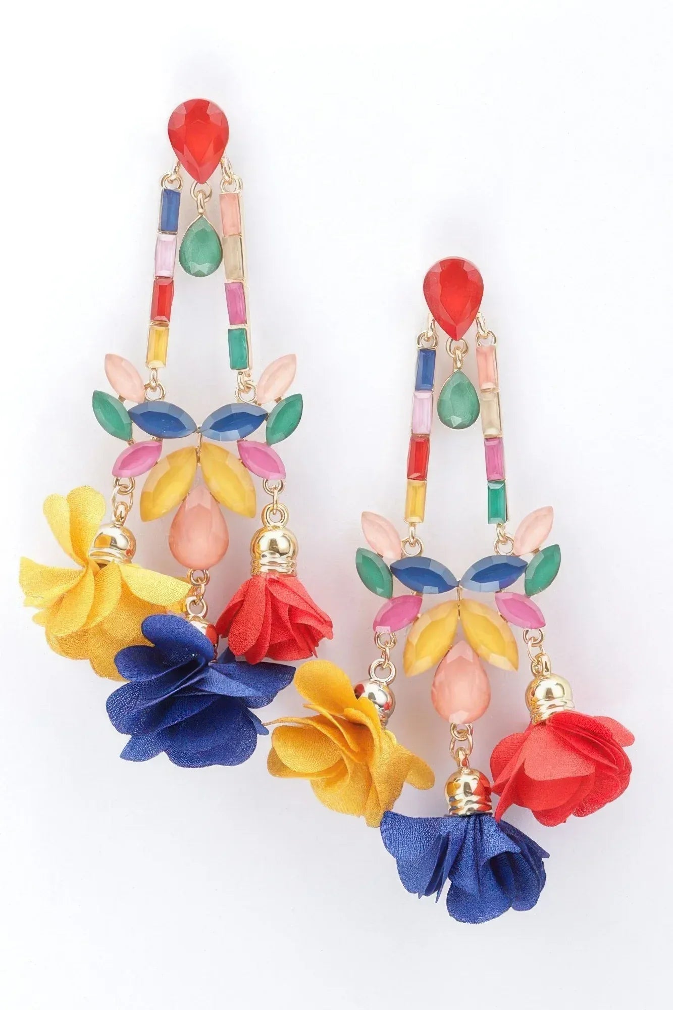 Flower Rhinestone Earring | Mixtshop LLC
