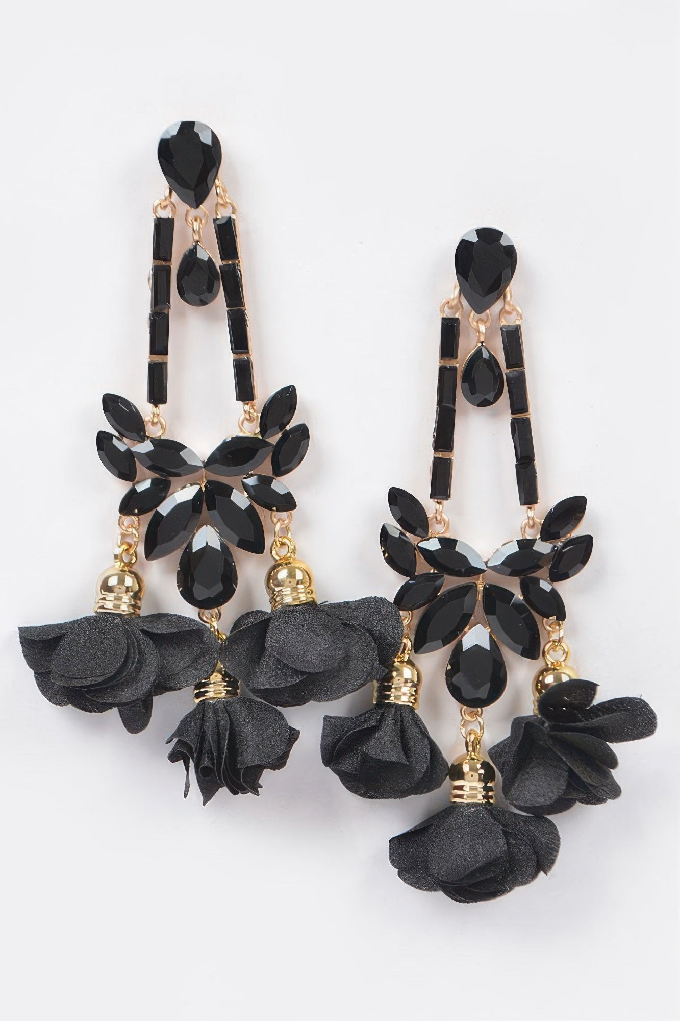 Flower Rhinestone Earring | Mixtshop LLC