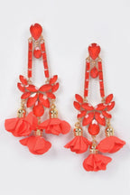 Flower Rhinestone Earring | Mixtshop LLC