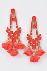 Flower Rhinestone Earring | Mixtshop LLC