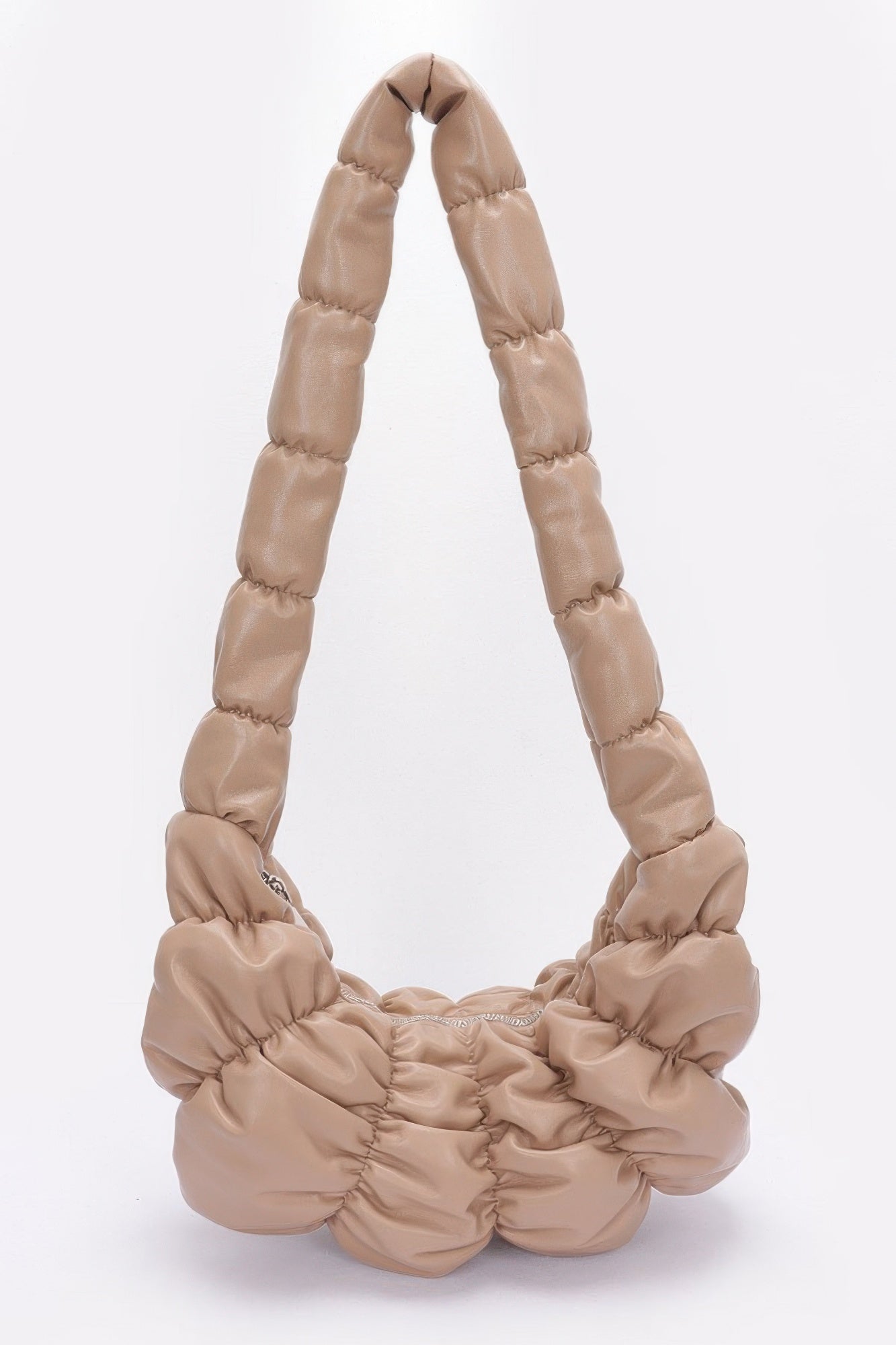 Pleated Faux Leather Crossbody Bag | Mixtshop LLC