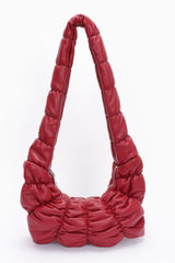 Pleated Faux Leather Crossbody Bag | Mixtshop LLC
