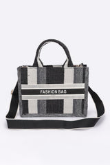 Pleated Faux Leather Crossbody Bag | Mixtshop LLC