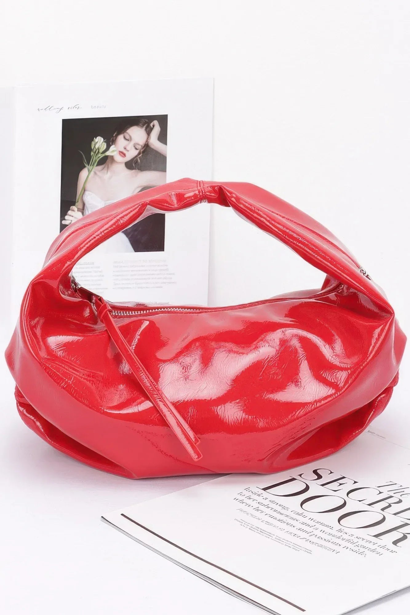 Patent Leather Hobo Bag Secondary image