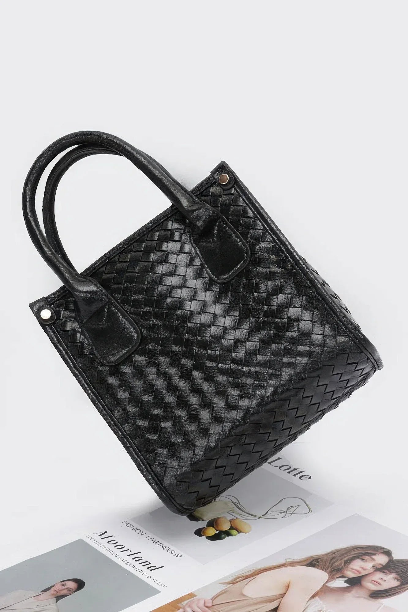 Metallic Braided Tote Bag | Mixtshop LLC