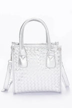 Metallic Braided Tote Bag | Mixtshop LLC