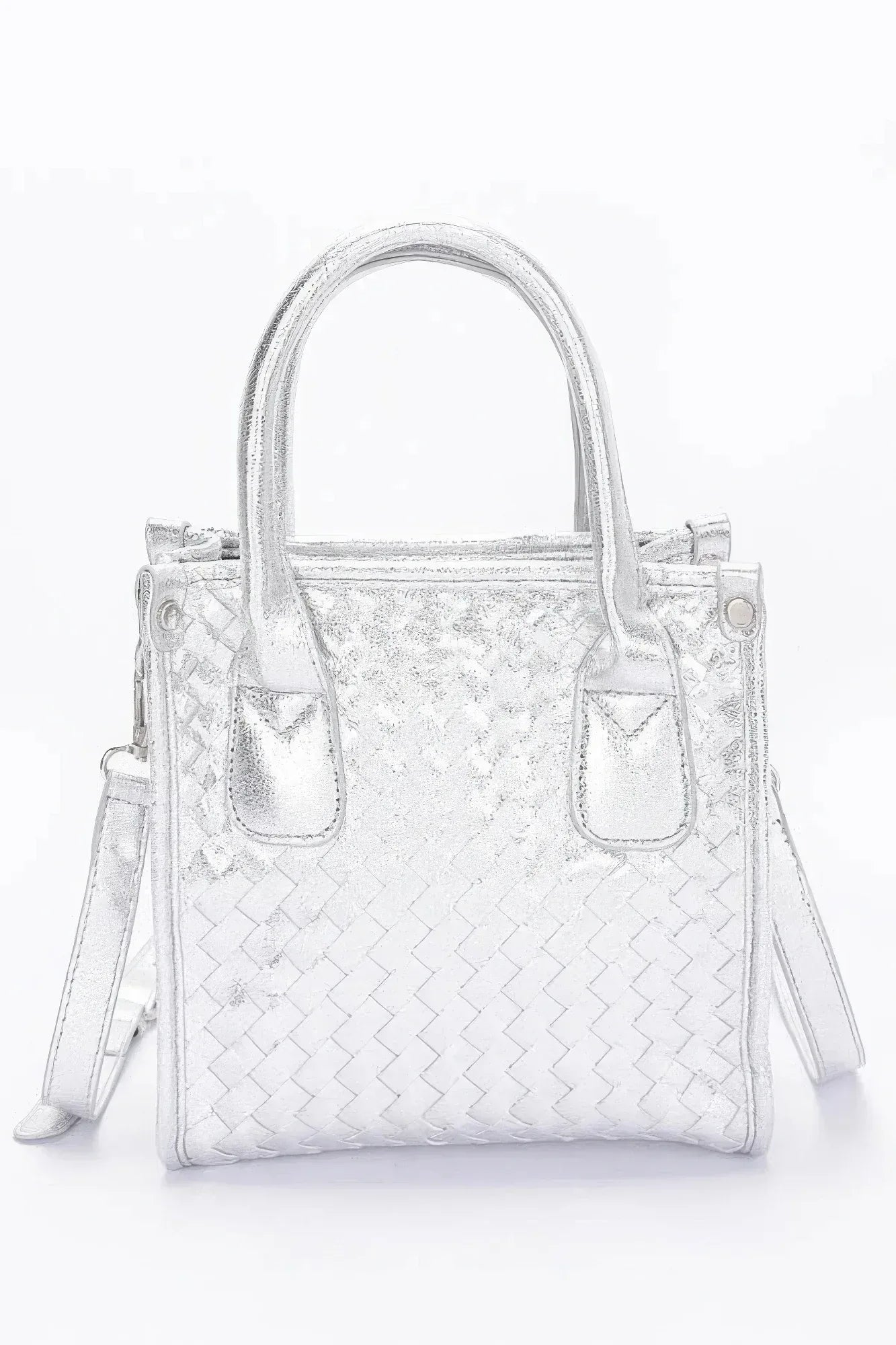 Metallic Braided Tote Bag | Mixtshop LLC