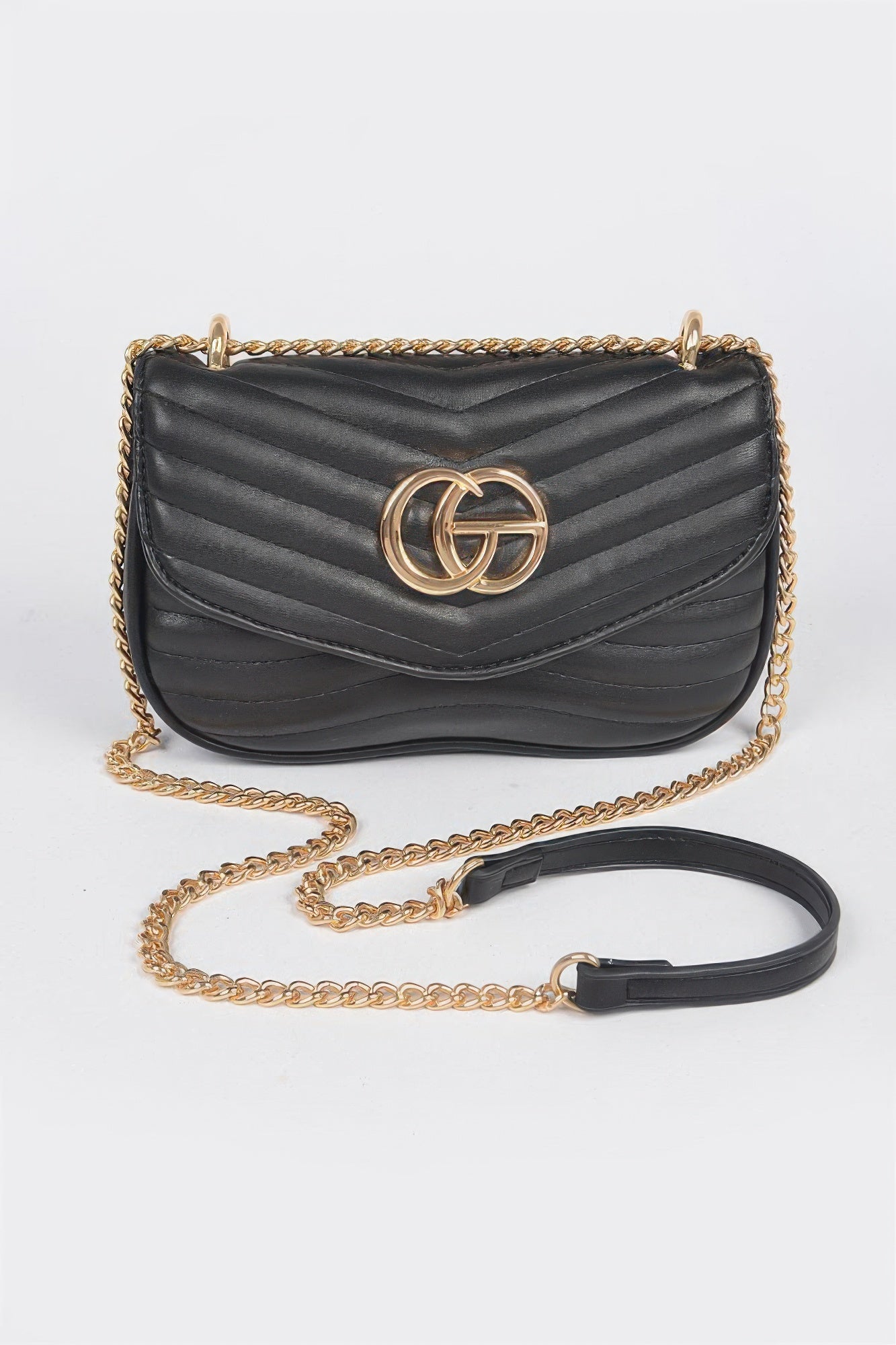 Quilted Faux Leather Crossbody Bag | Mixtshop LLC