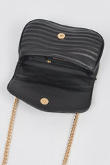 Quilted Faux Leather Crossbody Bag | Mixtshop LLC