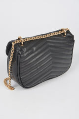 Quilted Faux Leather Crossbody Bag | Mixtshop LLC