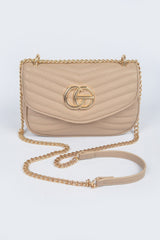 Quilted Faux Leather Crossbody Bag | Mixtshop LLC
