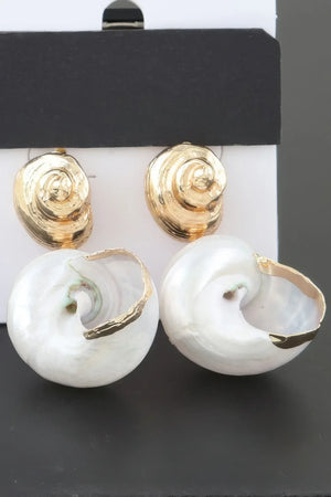 Twin Heart Of The Sea Stud Earrings | Mixtshop LLC