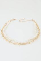 Sea Shell N Chain Linked Necklace | Mixtshop LLC