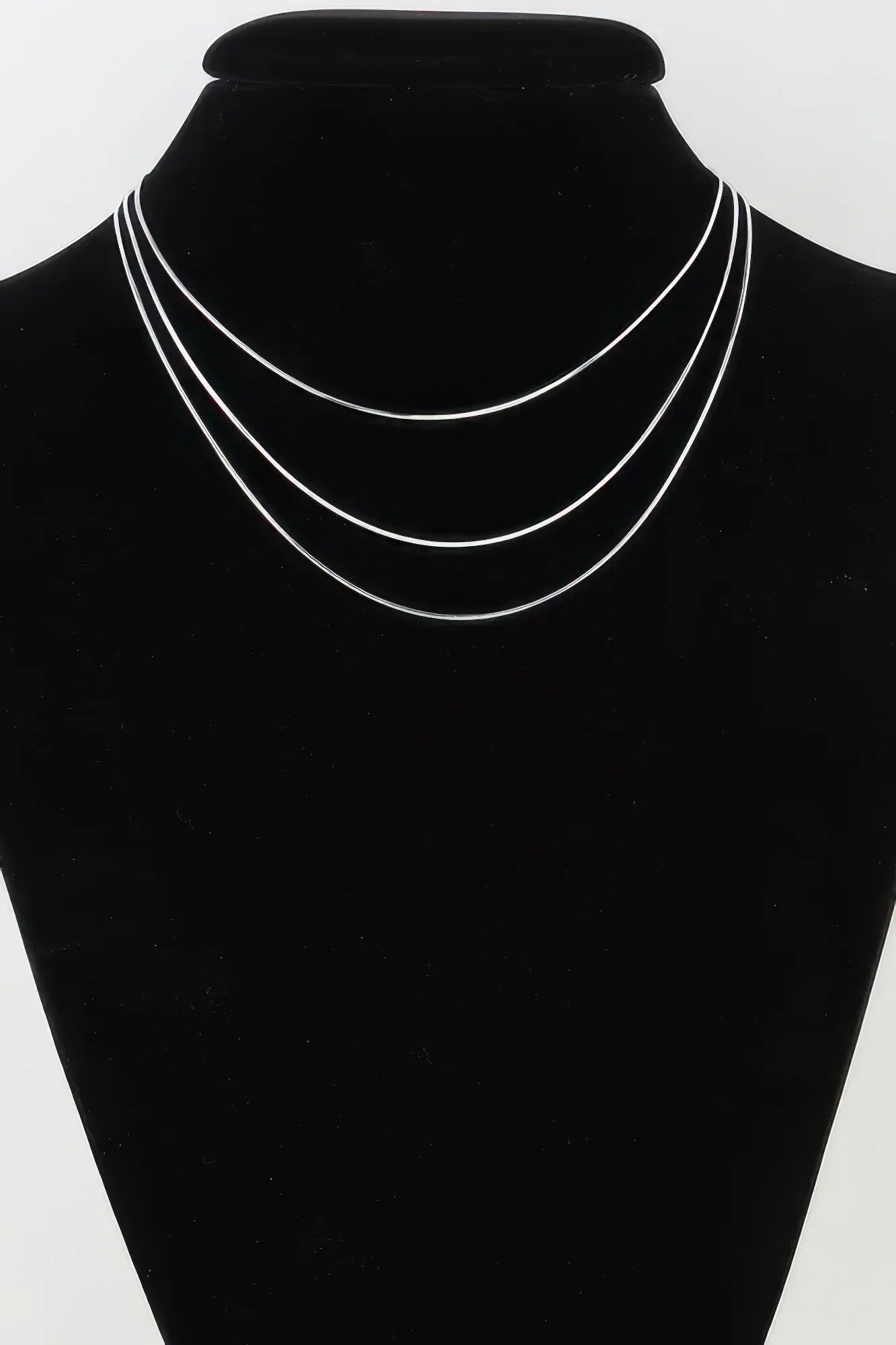 Triple Sleek Chain Necklace | Mixtshop LLC