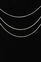 Triple Sleek Chain Necklace | Mixtshop LLC