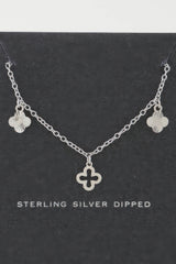Triple Clover Charm Necklace | Mixtshop LLC