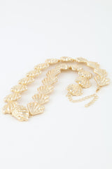 Hammered Sea Shell Charm Necklace | Mixtshop LLC