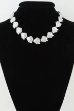 Hammered Sea Shell Charm Necklace | Mixtshop LLC