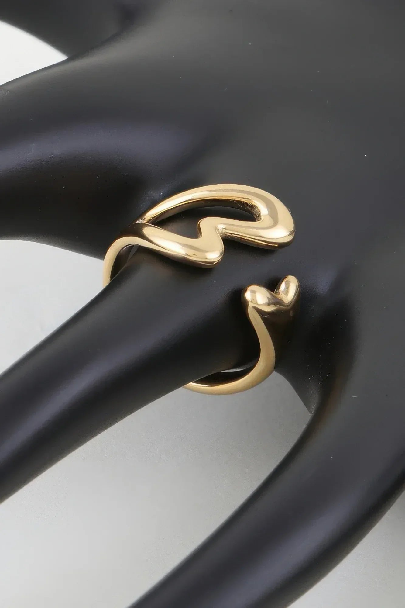 Be Mine Twin Heart Wrap Ring | Mixtshop LLC
