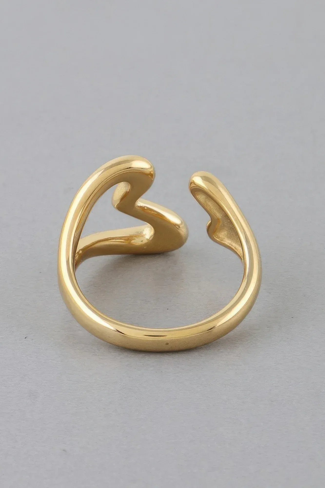 Be Mine Twin Heart Wrap Ring | Mixtshop LLC