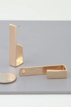 Modern Geometric Frame Hook Earrings | Mixtshop LLC