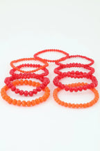 Multi Blaze Crystal Beaded Bracelet | Mixtshop LLC